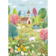 Ling Church Garden Easter Card (EGHB0132)