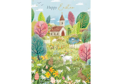 Ling Church Garden Easter Card (EGHB0132)