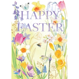 Ling Spring Flowers Easter Card (EGHB0133)