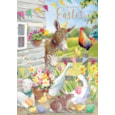 Ling On The Farm Easter Card (EGHB0134)