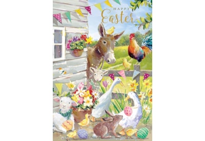 Ling On The Farm Easter Card (EGHB0134)