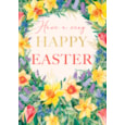 Ling Spring Florals Easter Card (EGHB0136)