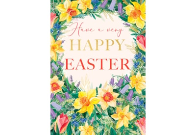 Ling Spring Florals Easter Card (EGHB0136)