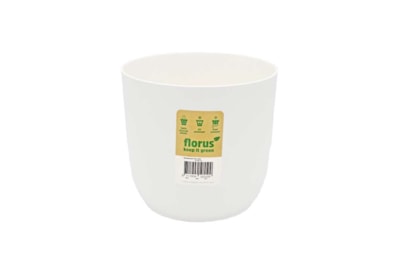 Elho Flow Flowerpot White 18cm (1004646)