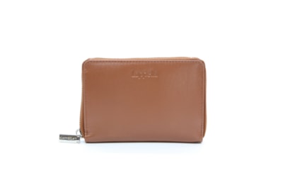 Lapella Elisia Zip Round Purse Tan Med (123-2TAN)