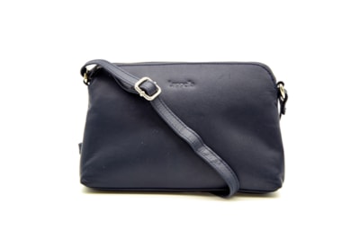 Lapella Ella Leather Crossbody Bag Navy (157-2NAVY)