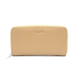 Lapella Emilia Zip Around Purse Tan Lg (122-2TAN)