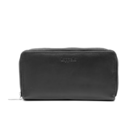 Lapella Emilia Zip Around Purse Navy Lg (122-3NAVY)