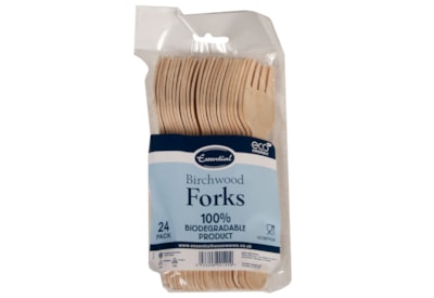 Essential Birchwood Fork 24pk (E26.0271)