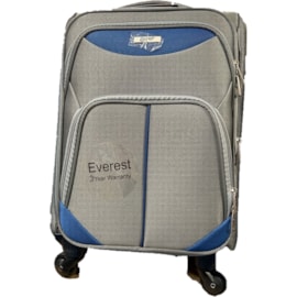 Everest 4w Grey Suitcase 20" (EV-448GREY20")