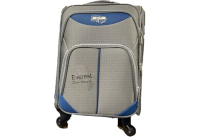 Everest 4w Grey Suitcase 24" (EV-448GREY24")