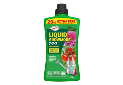 Doff Liquid Growmore Feed Concentrate Extra Fill 1.2ltr (F-HI-A20-DEX)