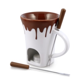 Swissmar Nostalgia Chocolate Fondue Mug Set Of 4 (F12064)