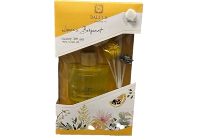 Baltus Faux Flowers Lux Reed Diffuser Lemon & Bergamont 100ml (540354)