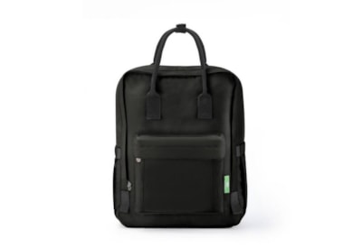 Eco Chic Black Top Handle Backpack (FB2-BK)