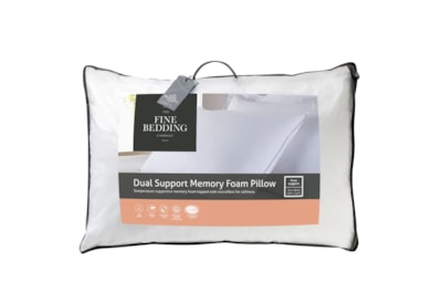 Fine Bedding Company Dual Support Memory Foam Pillow (F1PLFNMMGRS)