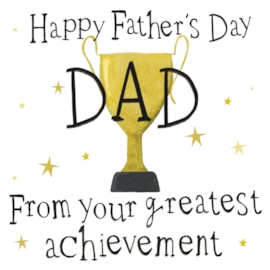 Ling Greatest Achievement Fathers Day Card (FHIB0179)