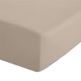 Catherine Lansfield Fitted Percale Sheet Natural King (KFD/NT 18277)