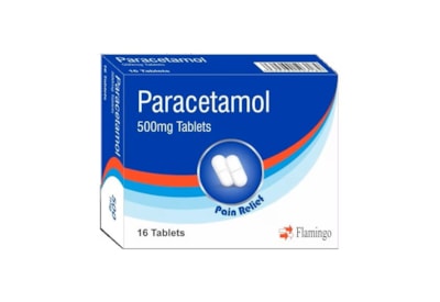 Flamingo Paracetamol Caplets 500mg 16s (1258391)