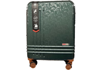 Victoria Station 8w Suitcase Forest Grn 24" (VS-1002-FORESTGRN24")