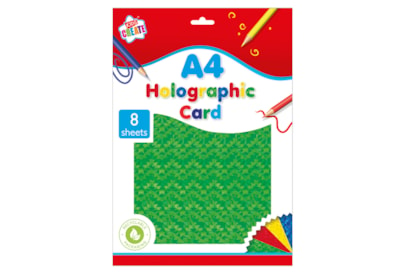 Act A4 8 Sheets Holographic Card 4 Colours (FSC3-PAHY/2)