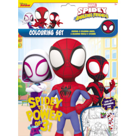 Spidey & Friends Colouring Set (FSC3-SPFCST)