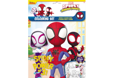 Spidey & Friends Colouring Set (FSC3-SPFCST)