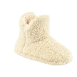 Ks Brands Ladies Teddy Fleece Bootee Cream (FT2361CR)