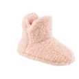 Ks Brands Ladies Teddy Fleece Bootee Pink (FT2361PK)