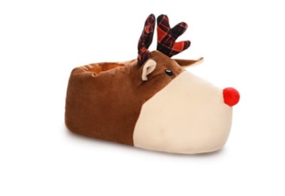 Ks Brands Mens Novelty Reindeer Slipper (FT2531)