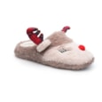 Ks Brands Ladies Novelty Reindeer Slipper Brown (FT2538)