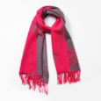 Butterfly Fashion Reversible Tree Scarf Fuchsia