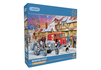 Gibsons Winter Post 500pc (G3159)