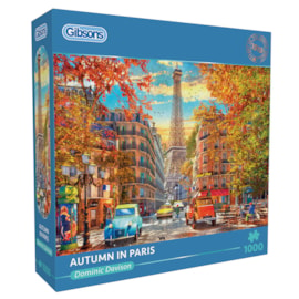 Gibsons Autumn In Paris Puzzle 1000pc (G6415)