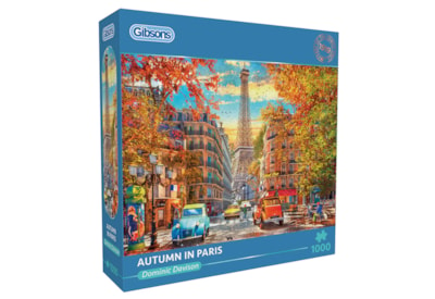 Gibsons Autumn In Paris Puzzle 1000pc (G6415)