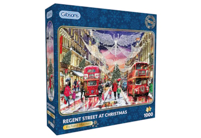 Gibsons Regent Street at Christmas Puzzle 1000pc (G6418)