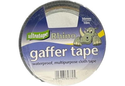 Ultratape Rhino Black Cloth Tape 50mm x 10m (004695010BKRH)