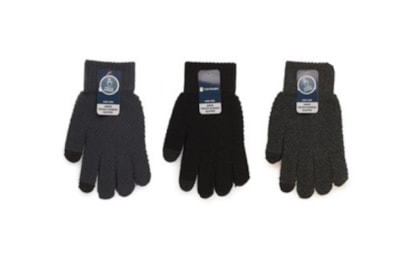 Mens Touch Screen Brushed Gloves (GL1183)