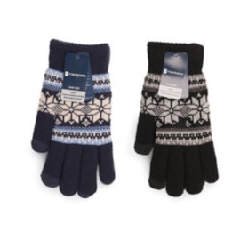 Mens Jacquard Gloves w Touch Screen (GL1184)