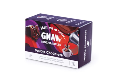 Gnaw Mocha Melts Double Chocolate 12s 240g (GN0286)