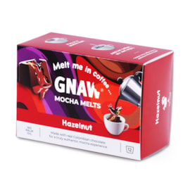 Gnaw Mocha Melts Hazelnut 12s 240g (GN0287)