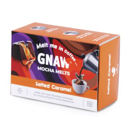 Gnaw Mocha Melts Salted Caramel 12s 240g (GN0285)