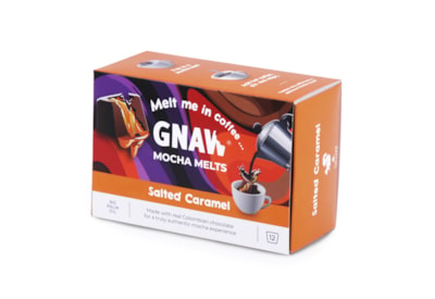 Gnaw Mocha Melts Salted Caramel 12s 240g (GN0285)