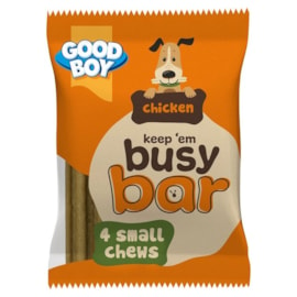Good Boy Busy Bar Chicken Small 4pk