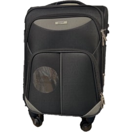Everest 4w Suitcase Black/grey 20" (EV-448-BLK/GRY20")