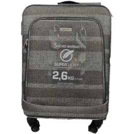Highbury 8w Suitcase Grey/stripe 28" (HBY-0104-GRY/STR28")