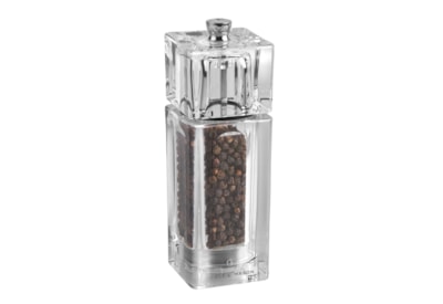 Cole & Mason Cube Pepper Mill Clear Precision 145mm (H33501P)