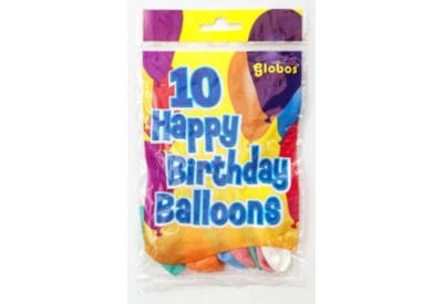 Globos Balloons Happy Birthday 10s (GLO/HB)