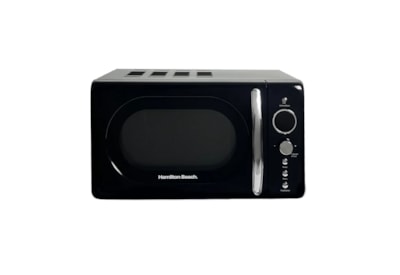 Hamilton Beach 20l Retro Microwave Black (HB70H20B)