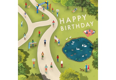 Ling Join The Race Birthday Card (HH0415)